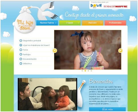 Nuevo contenido multimedia y más secciones para una mayor interacción con familias y profesionales. 