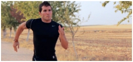 El atleta Gonzalo Sánchez. 