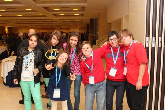 Jóvenes participantes en el XIII Encuentro Nacional de Familias 