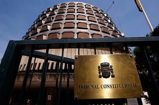 El Tribunal Consitucional. 