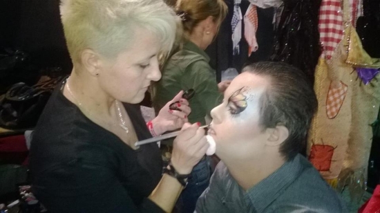 El maquillaje es uno de los aspectos que más se cuidan. 