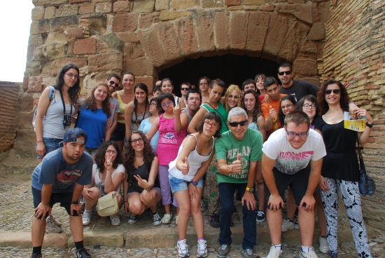 Los 32 jóvenes con y sin discapacidad lo pasaron en grande. 