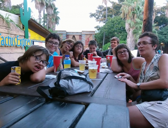 Los participantes se lo pasaron a lo grande. 