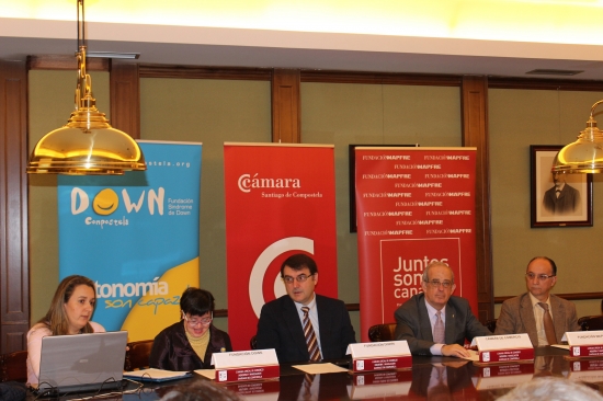 Un momento de la presentación de 'Juntos somos capaces'. 