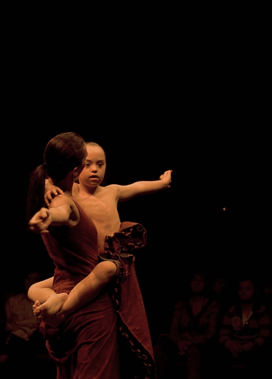 Uno de los jóvenes bailarines de Psico Ballet. Foto: DOWN ESPAÑA 