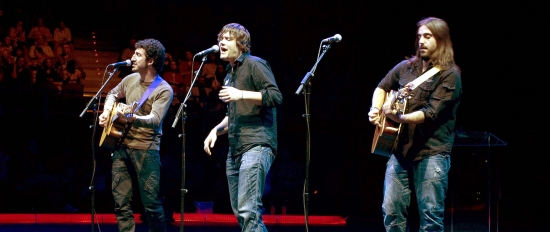 Luís Ramiro, Andrés Suárez y Marwan. Foto: DOWN ESPAÑA 