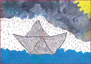 Dibujo ganador en 2008, realizado por un niño de DOWN GRANADA. Dibujo ganador en 2008, realizado por un niño de DOWN GRANADA.