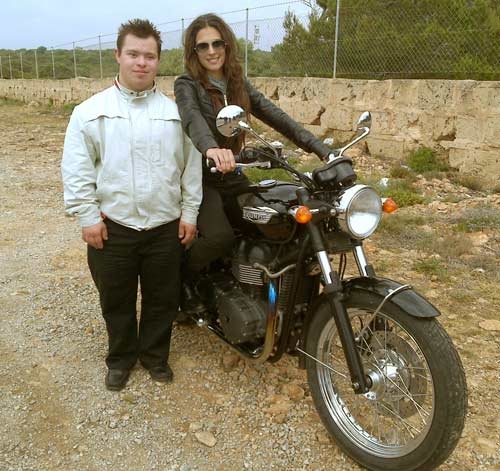 Daniel pudo conocer la isla junto a su familia gracias a Nuria. 