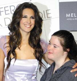 Nuria resaltó las altas cotas de autonomía de las personas con síndrome de Down. Foto: Diario Alba 