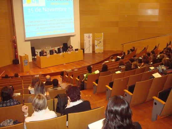 La Jornada tuvo lugar en el Auditorio del Centro de Culturas de la Universidad de Lleida. 