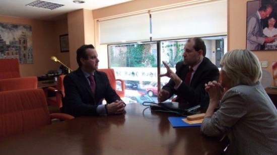 Tremiño durante su visita a DOWN ESPAÑA 