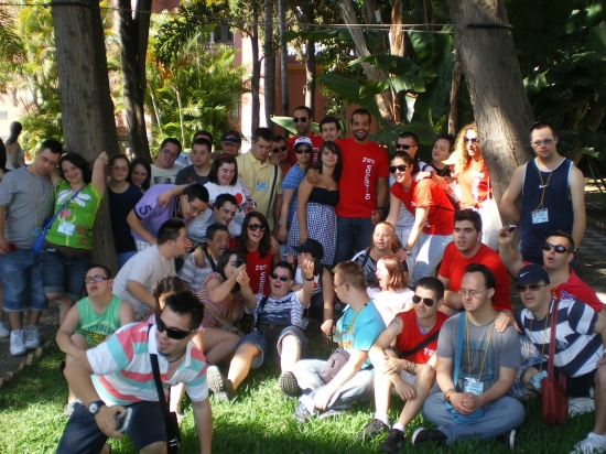 En el Encuentro se citaron más de 100 jóvenes y 25 voluntarios de las diferentes asociaciones de DOWN ANDALUCÍA. En el Encuentro se citaron más de 100 jóvenes y 25 voluntarios de las diferentes asociaciones de DOWN ANDALUCÍA.