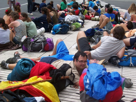 Las fuerzas escaseaban al final. 