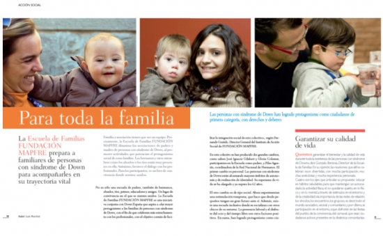 Dos familias, una de Astrid 21 y otra de ASSIDO Murcia, ofrecen sus impresiones en el artículo. 