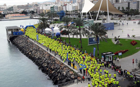 La XI carrera San Silvestre a favor de DOWN LAS PALMAS fue todo un éxito