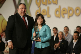 Portada post Una joven con síndrome de Down recibe el Premio del Deporte 2012 de la Diputación de Toledo