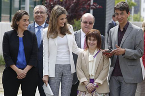 La Princesa de Asturias inaugura el nuevo centro de preparación laboral de la Fundación Aprocor