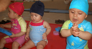 “Como peques en el agua”