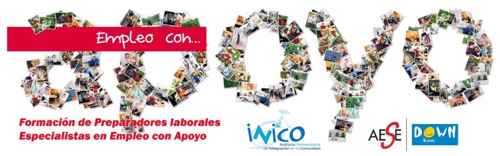 Portada post Abierta la inscripción del Curso de preparadores laborales del INICO, DOWN ESPAÑA y AESE